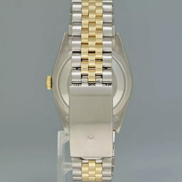 Papers! Box! Rolex DateJust Champagne Yellow Gold Watch - Picture 3 of 4